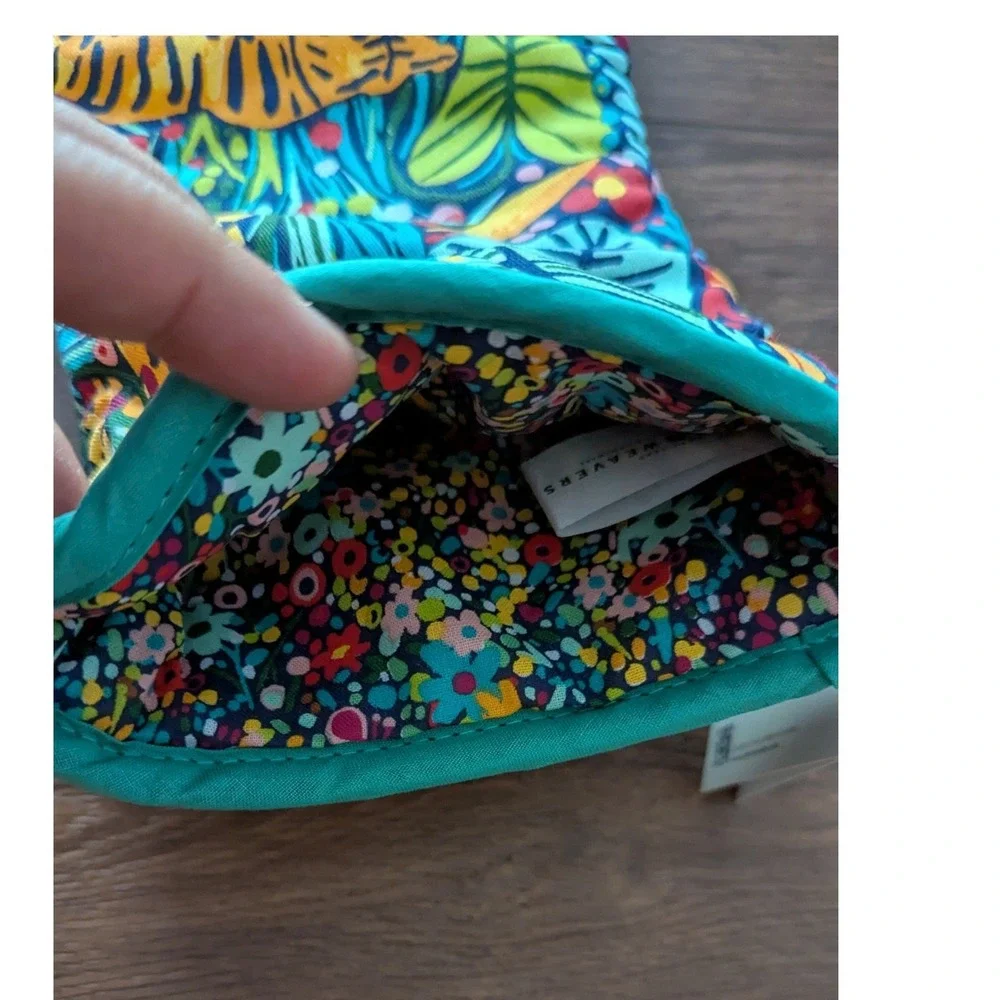 Ulster Weavers Mewagerie Gauntlet Oven Mitt Jungle Leopard‎ Monkey Tropical NWT